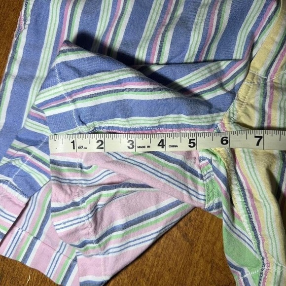 Polo Ralph Lauren Mens Classic Fit 6" Striped Colorblock Shorts Multi S - Picture 7 of 8